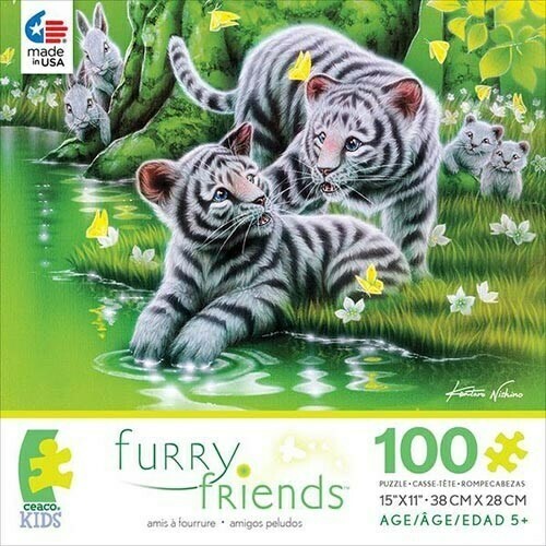 Furry Friends Asst. 100pc Puzzle