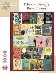 Edward Gorey Book Covers 1000pc Puzzle