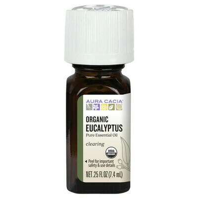 Essential Oil Organic Eucalyptus .25oz