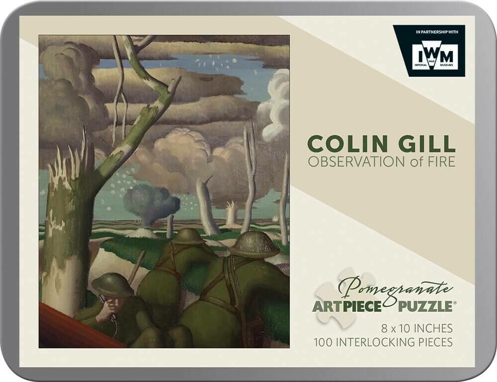 Colin Gill Observation of Fire 100pc Tin Puzzle