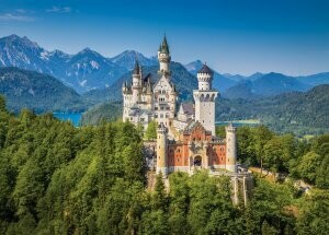 Neuschwanstein Castle 1000 pc Puzzle