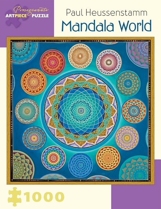 Paul Heussenstamm Mandala World 1000pc Puzzle - AA930
