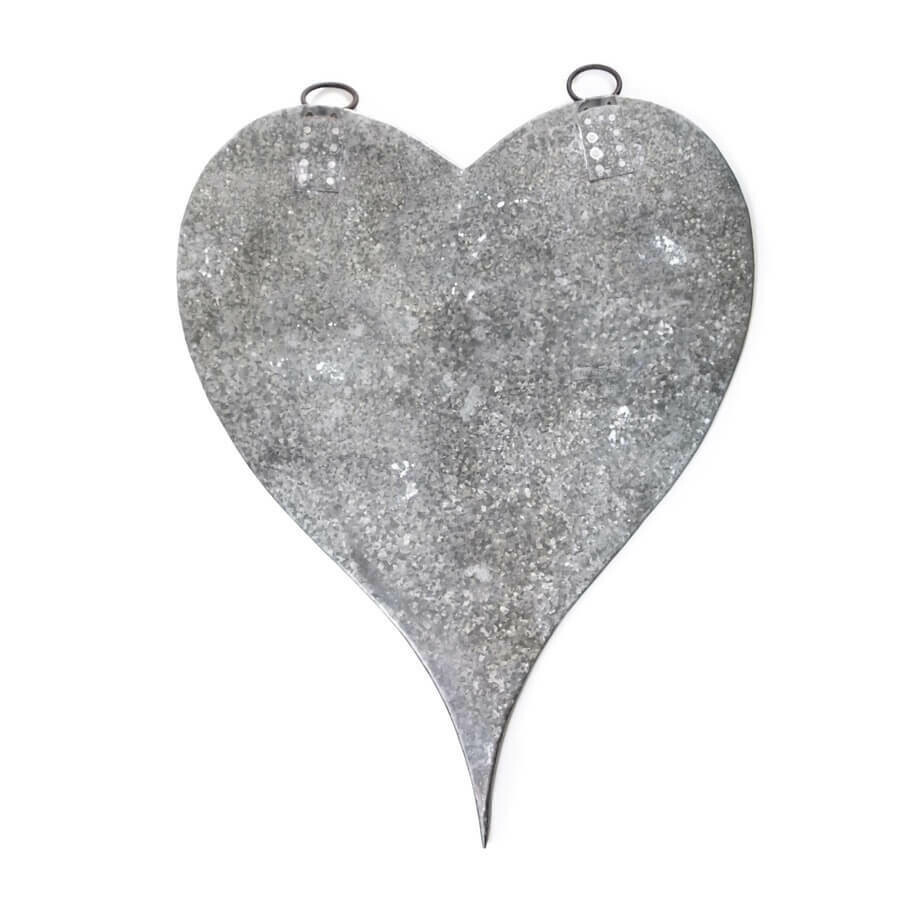 /BOX/ Large Zinc Heart with Magnets - Sugarboo