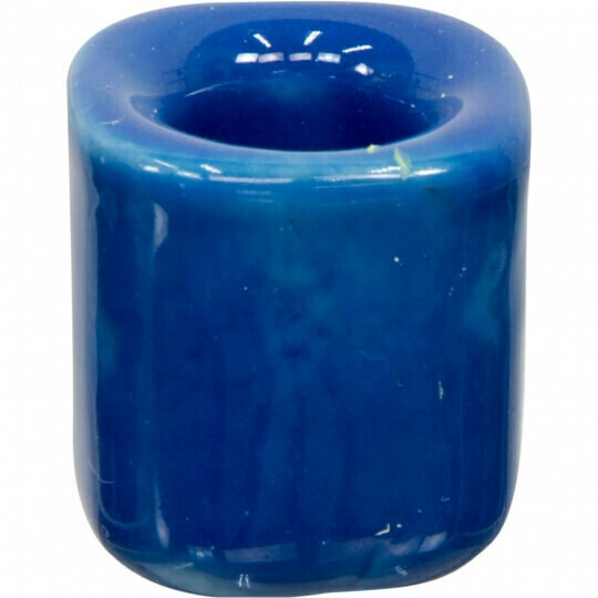 Dark Blue Ceramic Chime Candle Holder