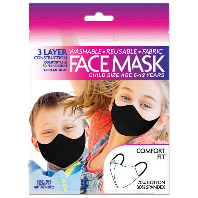 SALE: Shawshank Fabric Face Mask - Kids - (orig $4.99)