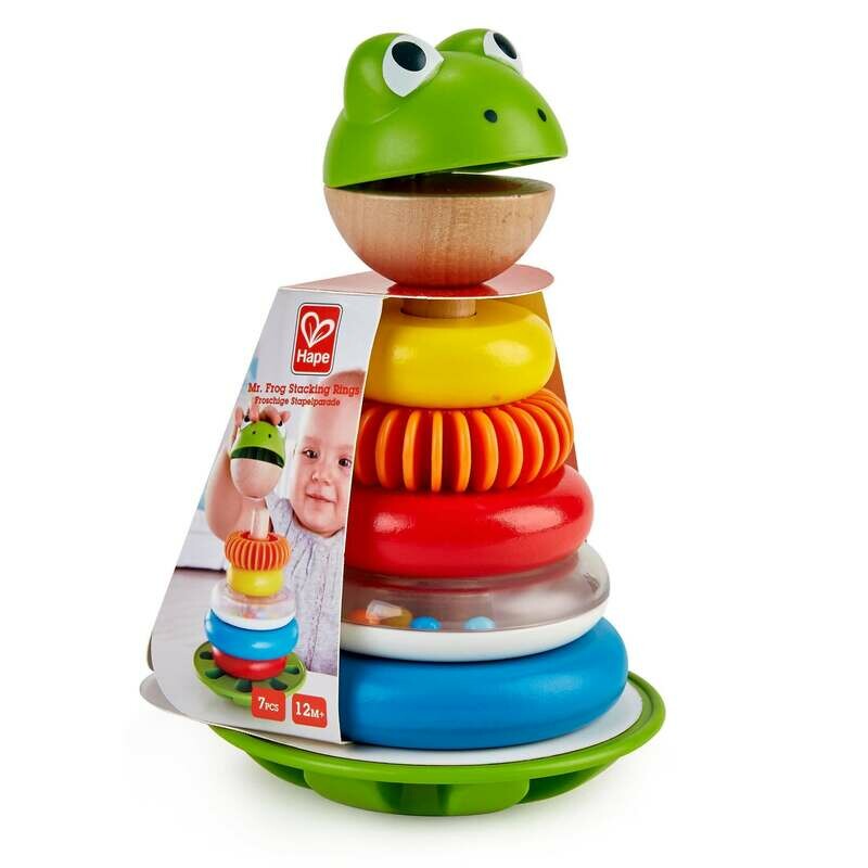 Mr. Frog Stacking Rings - Hape