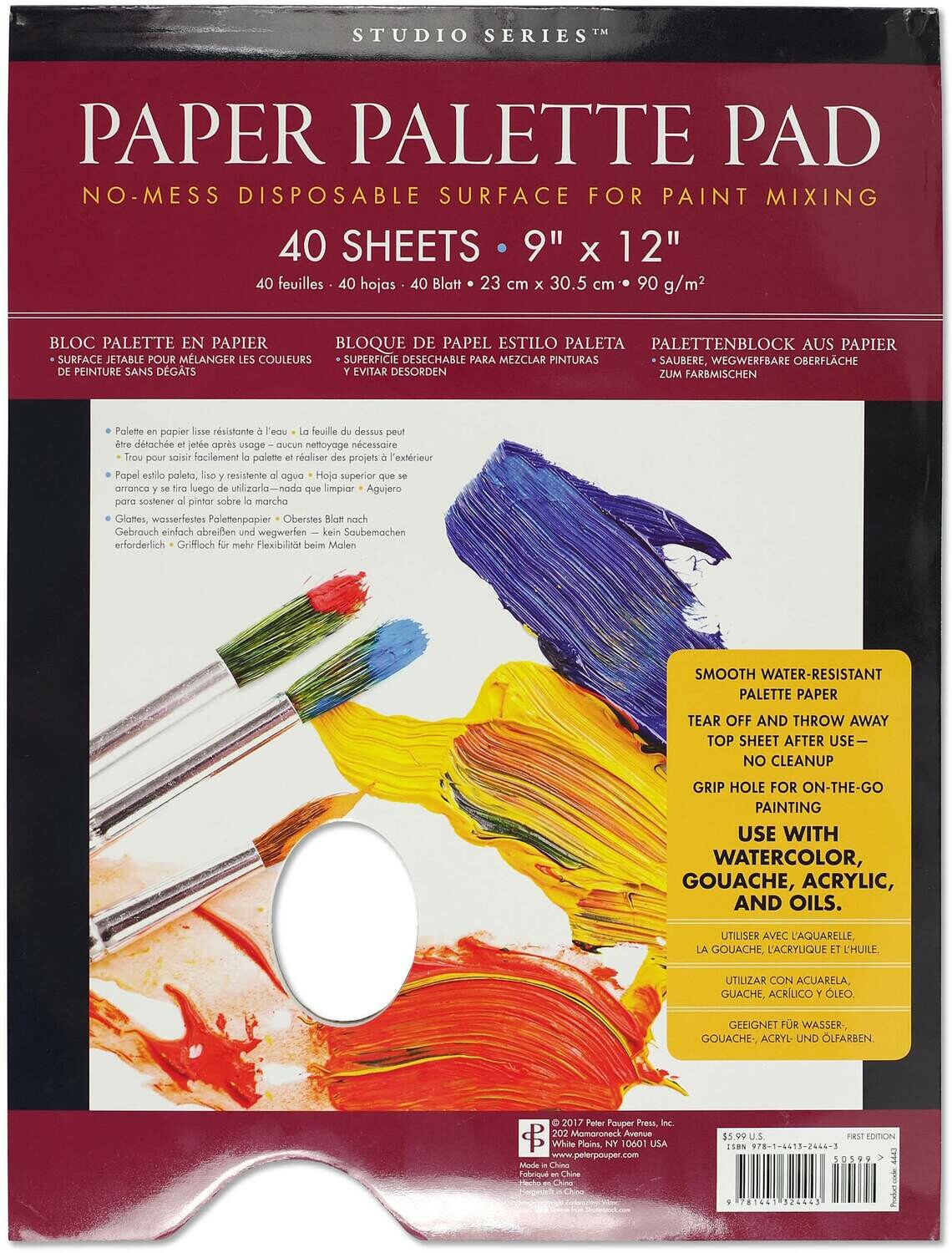PPP Studio Series Paper Palette Pad