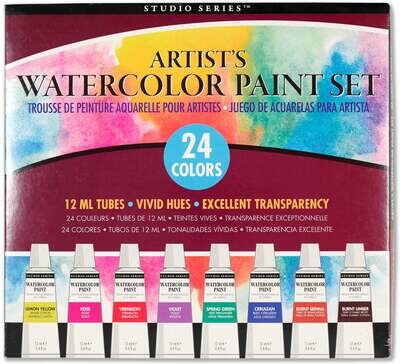 PPP Studio Series Artist's Watercolor Paint Set
