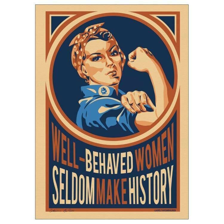 Well Behaved Women  Lionheart Travel Postcard
