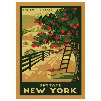 Upstate NY Lionheart Travel Postcard