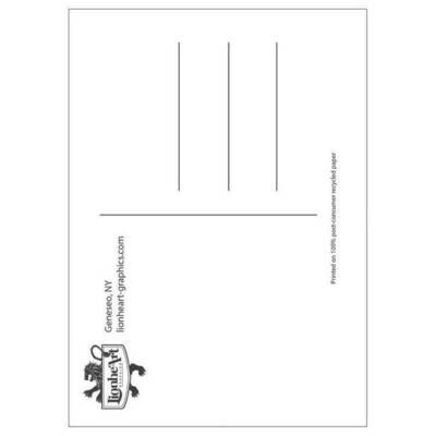 Geneseo Lionheart Travel Postcard