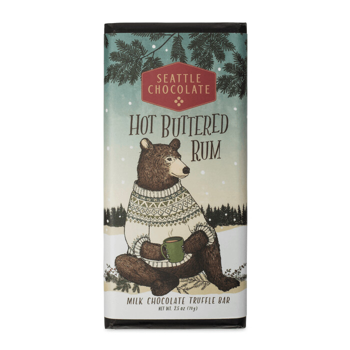 Maeve Hot Buttery Rum Chocolate Bar 