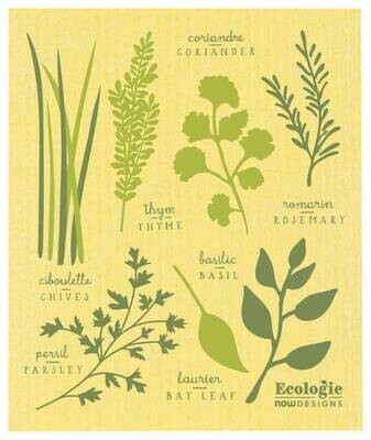 Les Fines Herbs Swedish Dish Cloth