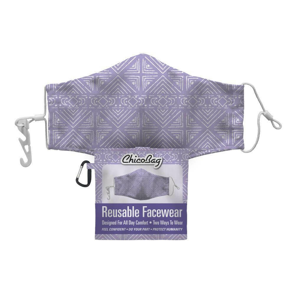 Chico Bag Lavender Moon 2-Layer Facewear Mask w/ Pouch