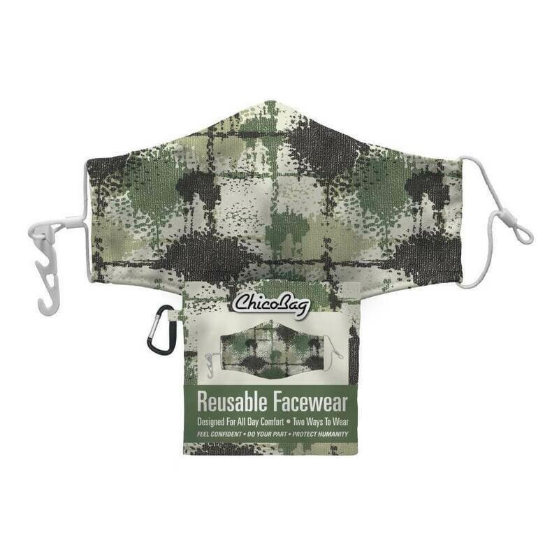 Chico Bag Camo 2-Layer Facewear w/Pouch