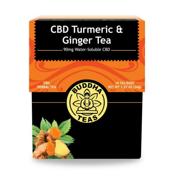 Organic CBD Turmeric &amp; Ginger Tea