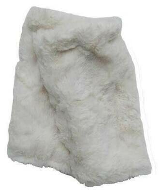 SALE:Fingerless Gloves Cuddly Fur Ivory-(orig.$38)