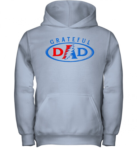 Grateful Dad Grey L Hoodie - Sundog