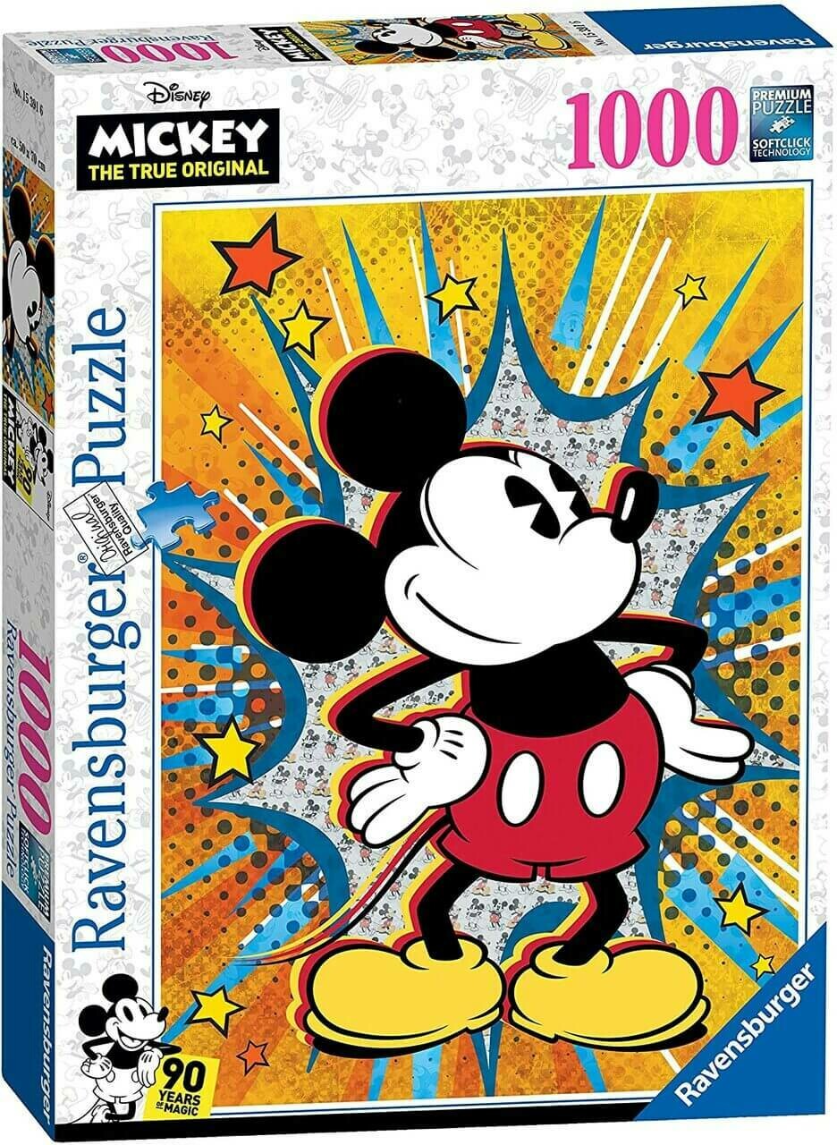 153916 Retro Mickey 1000pc Puzzle - Ravensburger