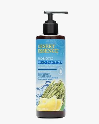 Desert Essence Probiotic Tea Tree Oil & Lemongrass Hand Sanitizer