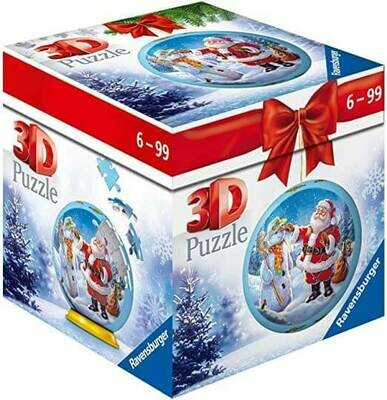 Assorted Christmas Puzzle Ball 56pc 3D Puzzle