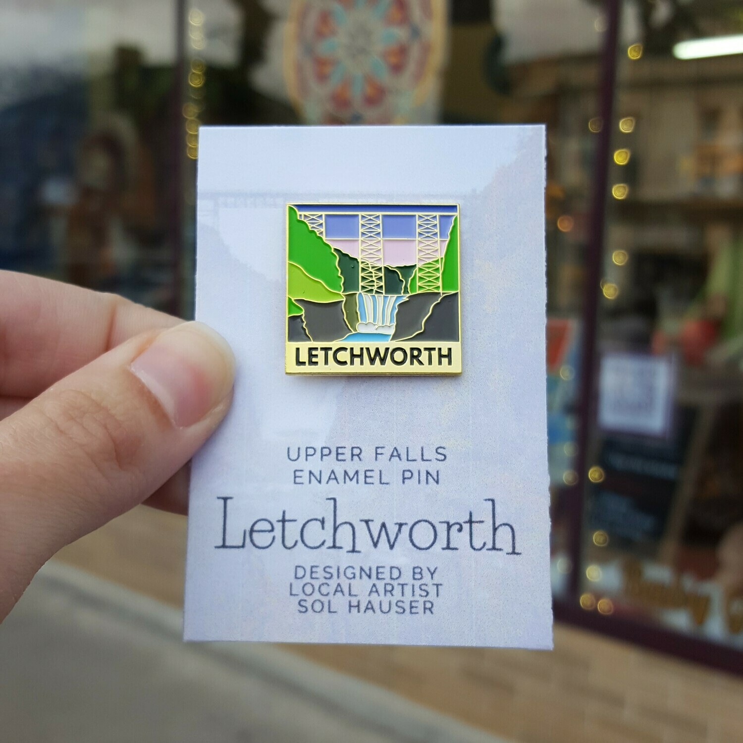 CONS: Letchworth Enamel Pins