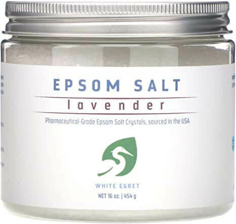 Epsom Salt Lavender - White Egret