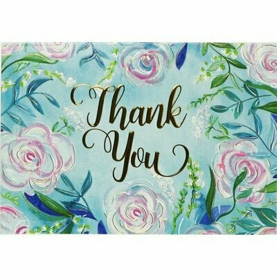 Blue Dreams Thank You Note Cards