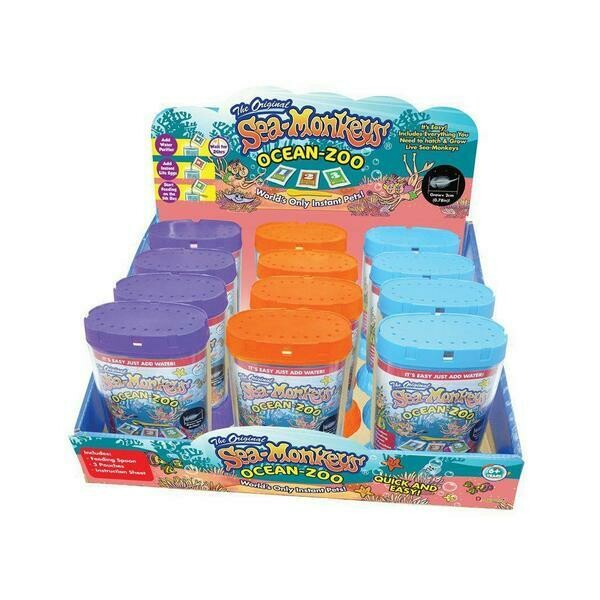 Schylling Sea-Monkey Neon Ocean Zoo