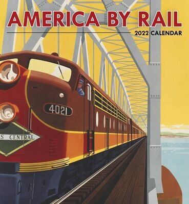 WAL America by Rail 2023 Wall Calendar