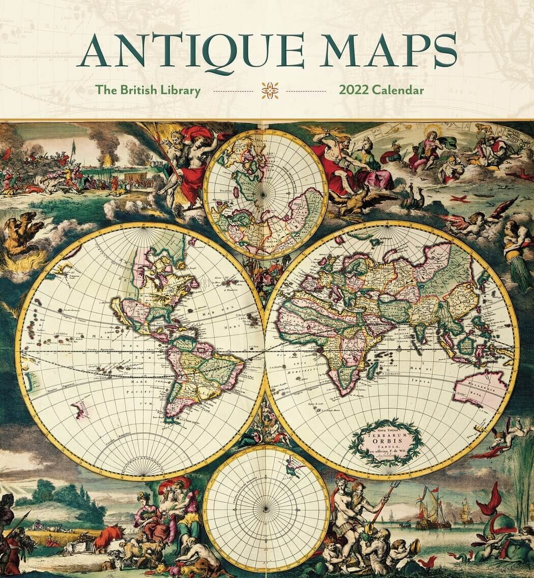WAL Antique Maps 2023 Wall Calendar WAL Antique Maps 2023 Wall Calendar