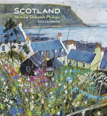 WAL Scotland: The Art of Deborah Phillips 2023 Wall Calendar