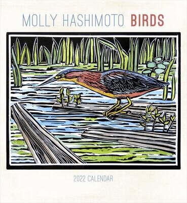 WAL Molly Hashimoto: Birds 2023 Wall Calendar