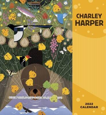 WAL Charley Harper 2023 Wall Calendar