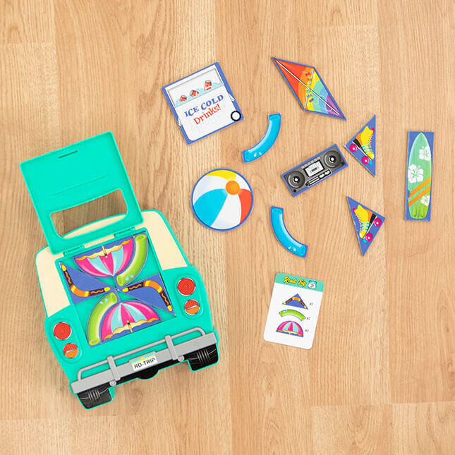 Road Trip Packing Puzzle Game- Fat Brain Toys