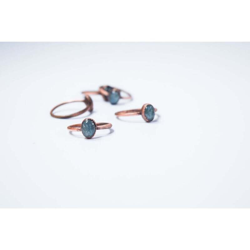 HH - Copper Kyanite 2KYN1 Sz5 Ring