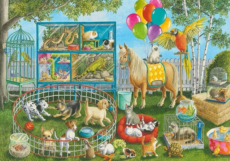 5158 Pet Fair Fun 35pc Puzzle - Ravensburger