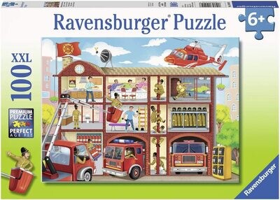 10404 Firehouse Frenzy 100pc Puzzle