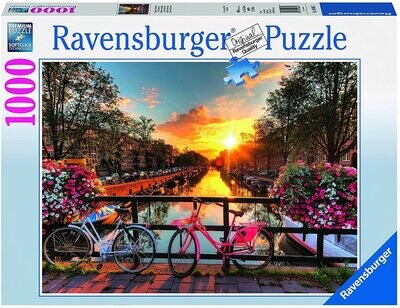 19606 Bicycles in Amsterdam 1000pc Puzzle
