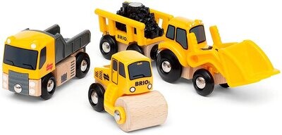 Brio Construction Vehicles 33658