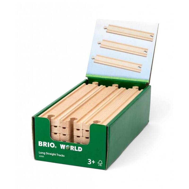 Brio Long Straight Tracks- 32930