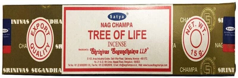 15g Tree Of Life  Incense