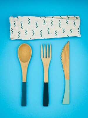 SALE: Bamboo cutlery Set orig 14.99