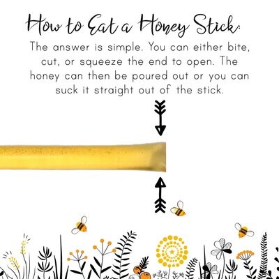 Sister Bees honey Sticks