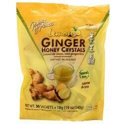 SALE: Lemon Ginger Honey Crystals Tea - 30 bags