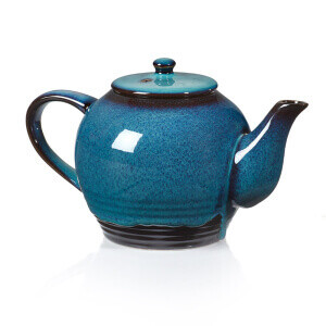 Serrv /BOX/ Lak Lake Ceramic Tea Infuser Teapot - 92945
