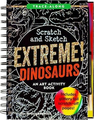 Scratch and Sketch Extremem Dinosaurs