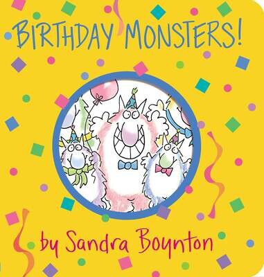 Birthday Monsters! - Boynton - Board Book
