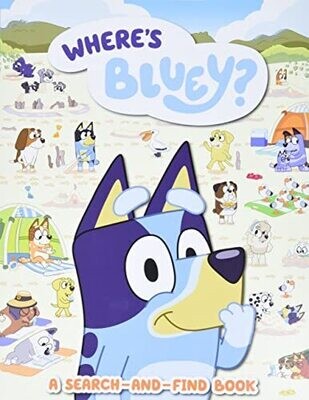 Where's Bluey? Search - And - Find Book