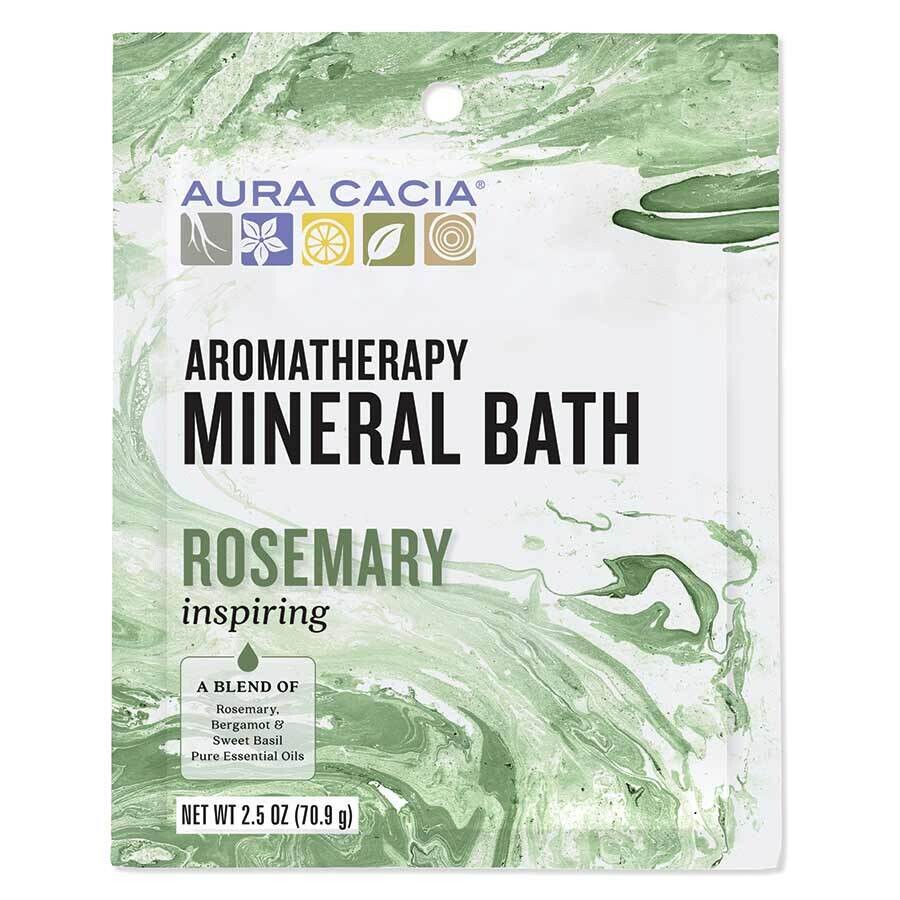 Aura Cacia Mineral Bath Rosemary